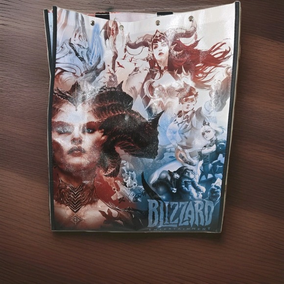 Blizzard Entertainment Handbags - BlizzCon Blizzard 2023 Diablo Lilith Large Tote Backpack Overwatch Shopping Bag